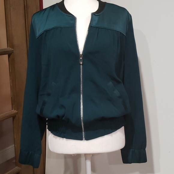 SABIE Bomber Lightweight Jacket NWOT - Picture 9 of 12